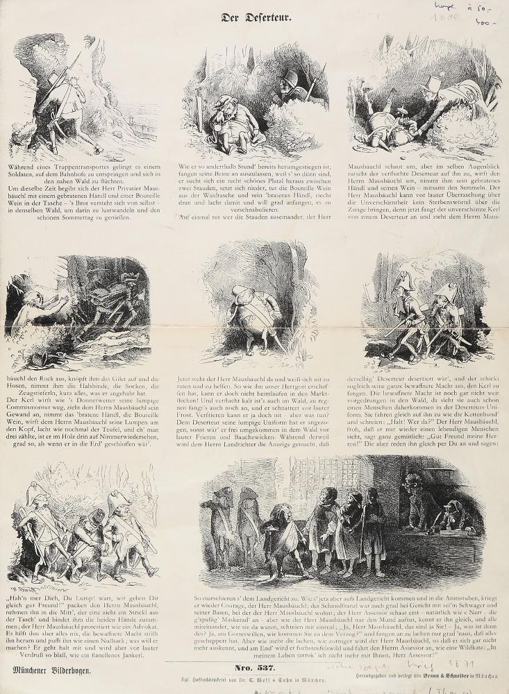 Große Abbildung Nr.2: 140-3948 Busch, Wilhelm.: (Künstlergraphik, Druckstöcke)