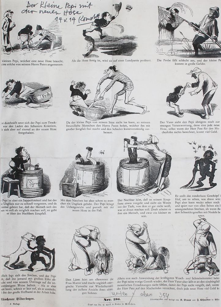 Große Abbildung Nr.2: 140-3950 Busch, Wilhelm.: (Künstlergraphik, Druckstöcke)
