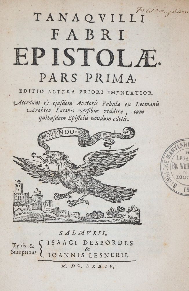 Große Abbildung Nr.1: 140-397 Le Fevre,T.: (Alte Drucke, Handschriften und Theologie)