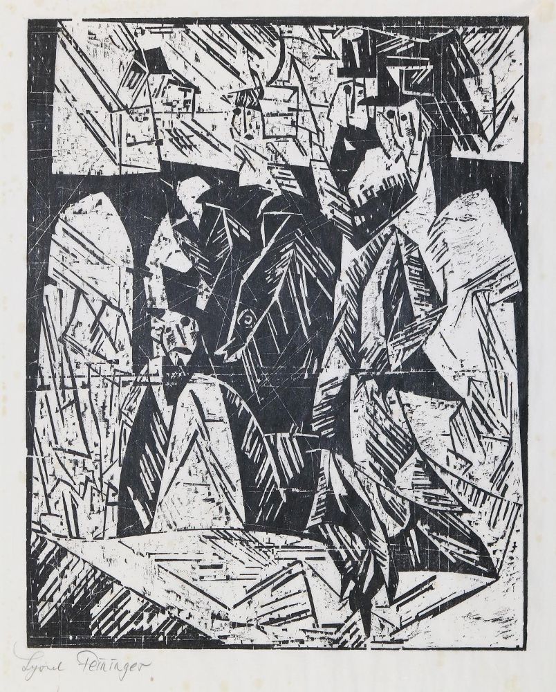 Große Abbildung Nr.1: 140-3998 Feininger, Lyonel: (Künstlergraphik)