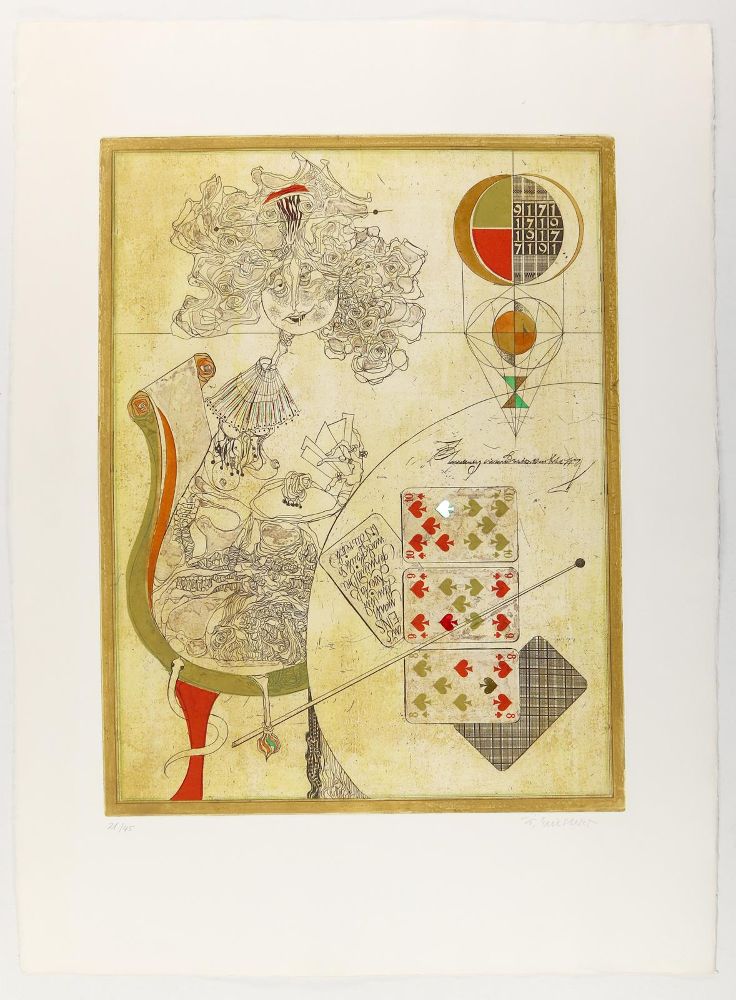Große Abbildung Nr.1: 140-4003 Finsterer, Alfred: (Künstlergraphik)