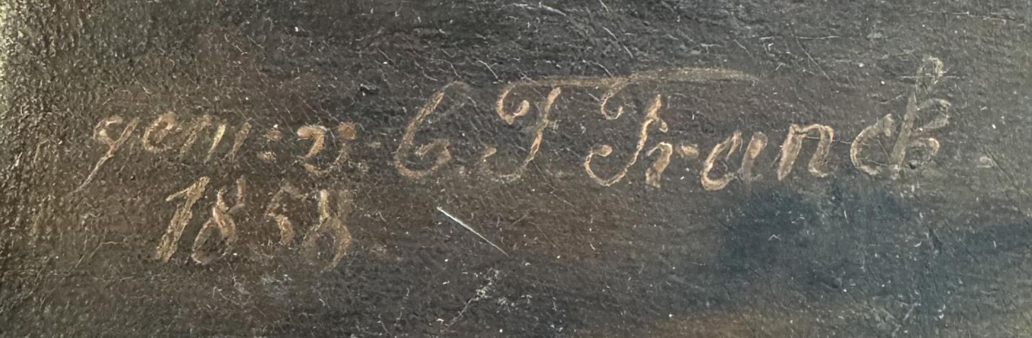 Große Abbildung Nr.3: 140-4011 Franck, Carl Friedrich: (Künstlergraphik)