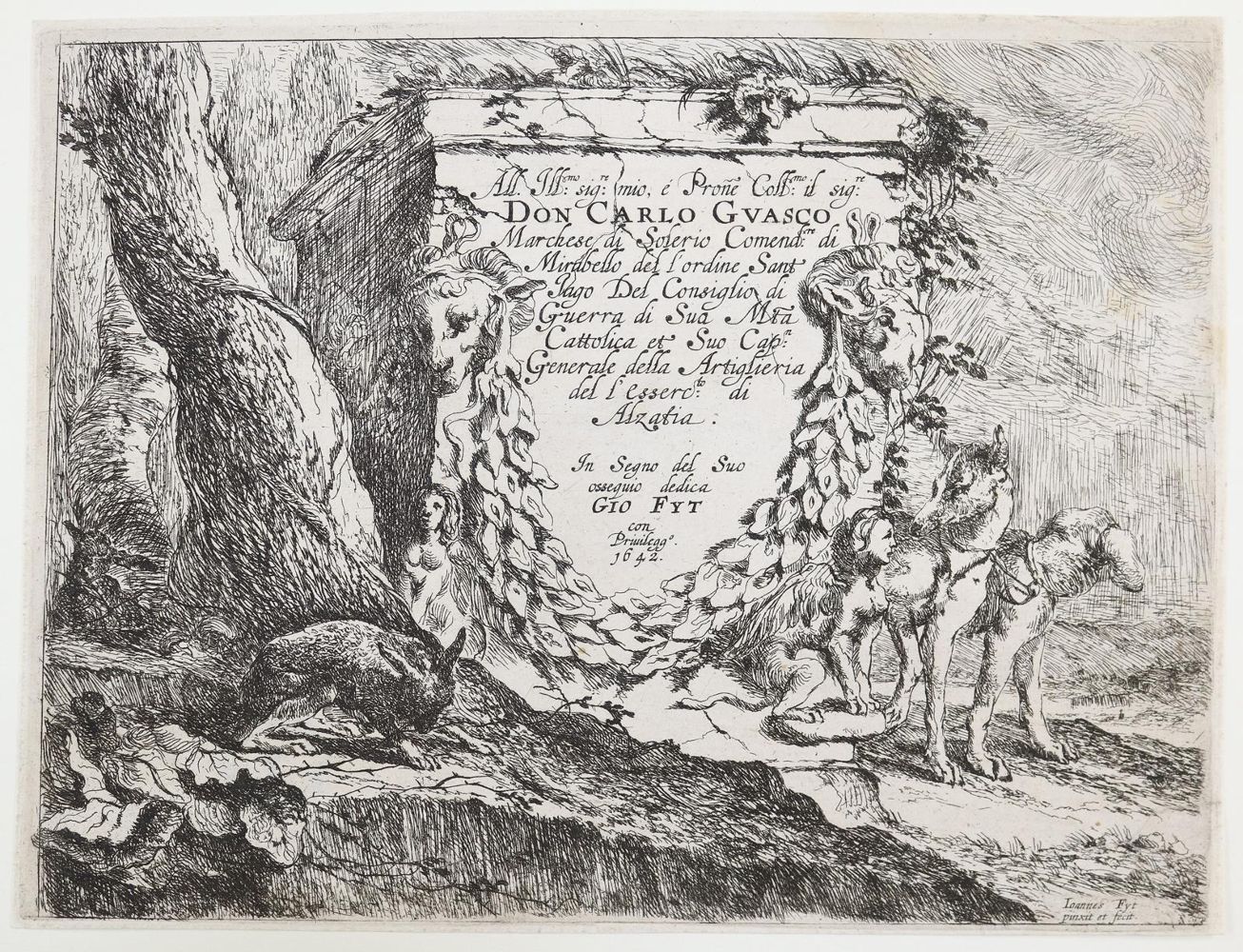 Große Abbildung Nr.1: 140-4021 Fyt, Jan: (Künstlergraphik)