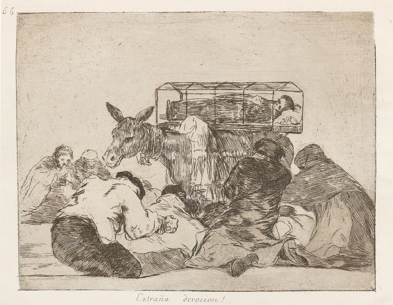 Große Abbildung Nr.1: 140-4040 Goya, Francesco de: (Künstlergraphik)