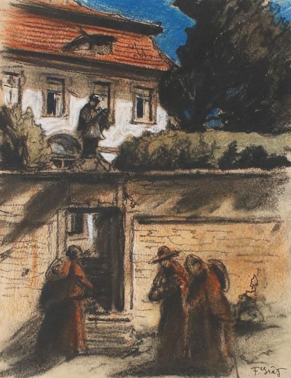 Große Abbildung Nr.1: 140-4041 Grätz, Fritz: (Künstlergraphik)