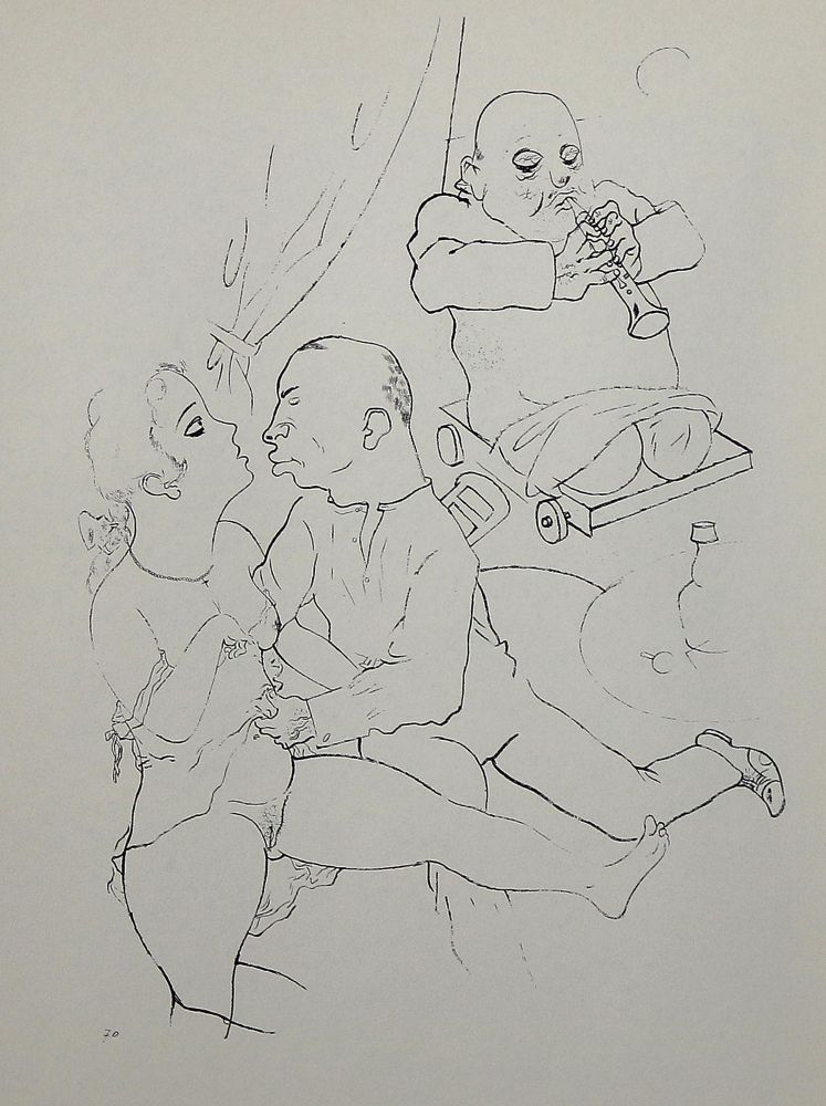 Große Abbildung Nr.1: 140-4054 Grosz, George: (Künstlergraphik)