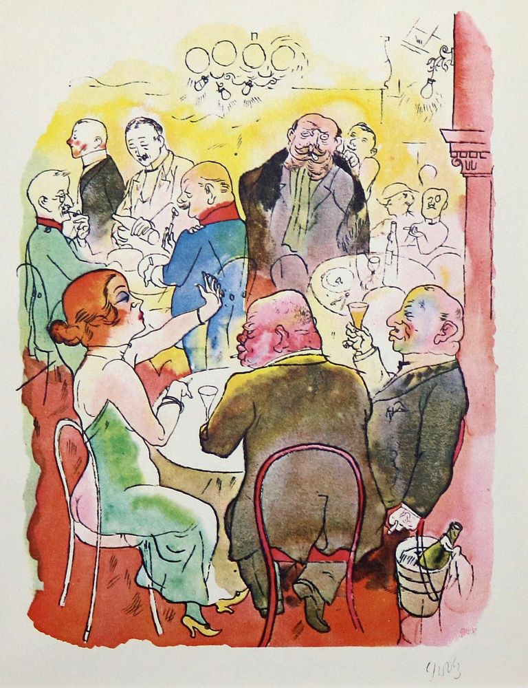 Große Abbildung Nr.4: 140-4054 Grosz, George: (Künstlergraphik)