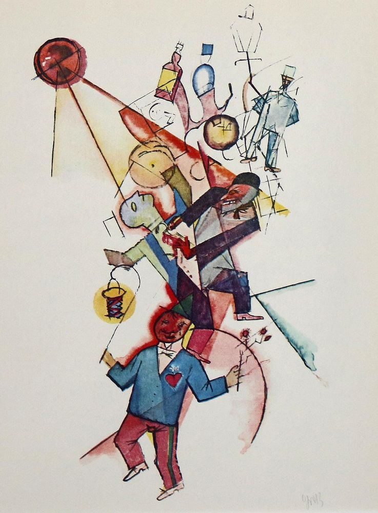 Große Abbildung Nr.5: 140-4054 Grosz, George: (Künstlergraphik)