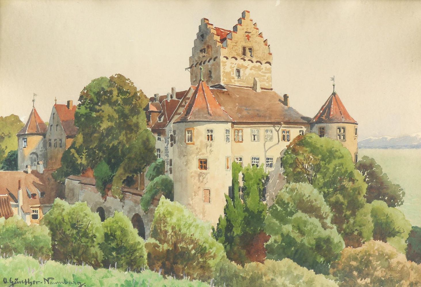 Große Abbildung Nr.1: 140-4061 Günther-Naumburg, Otto: (Künstlergraphik)