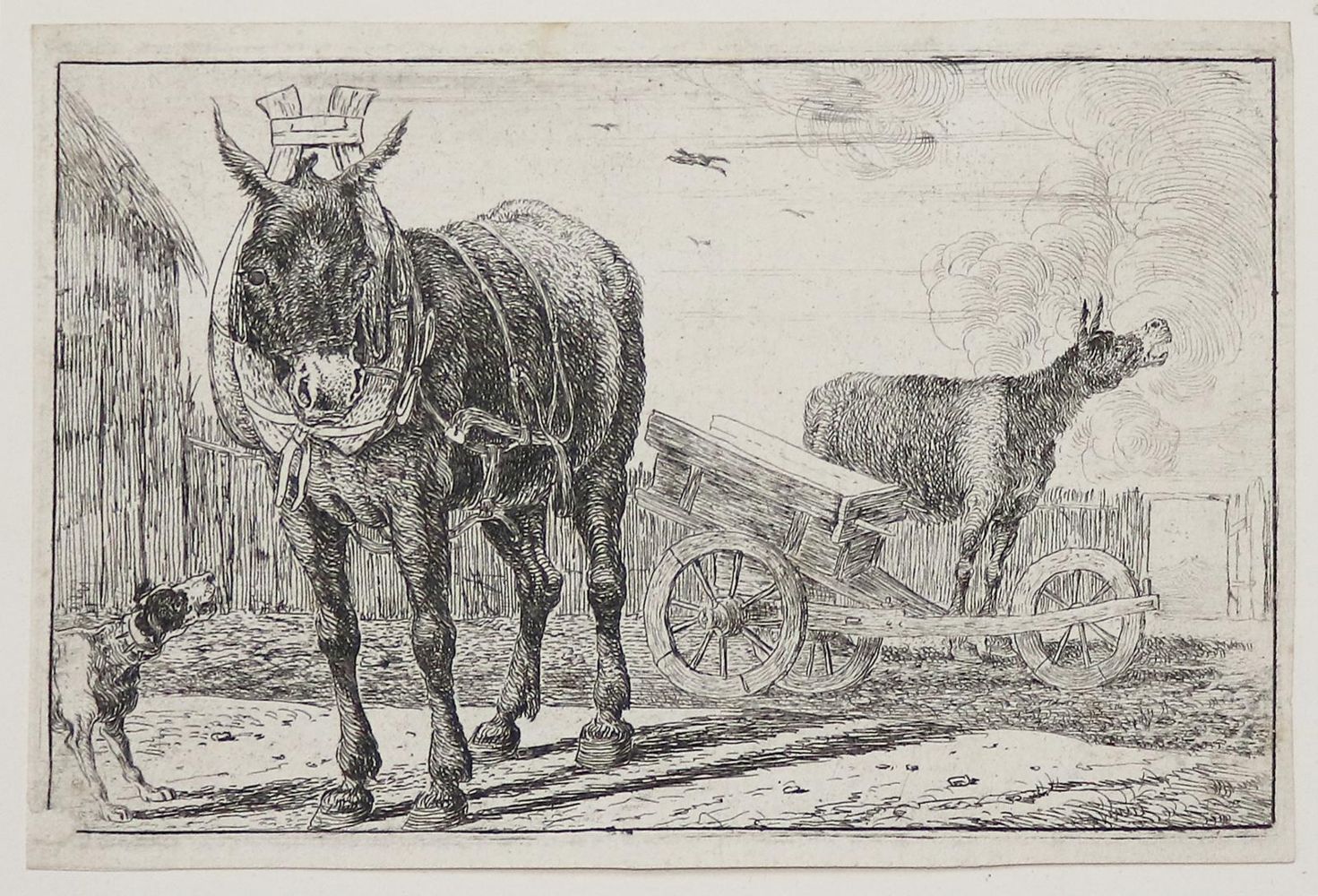 Große Abbildung Nr.1: 140-4073 Hecke, Jan Frans van den: (Künstlergraphik)