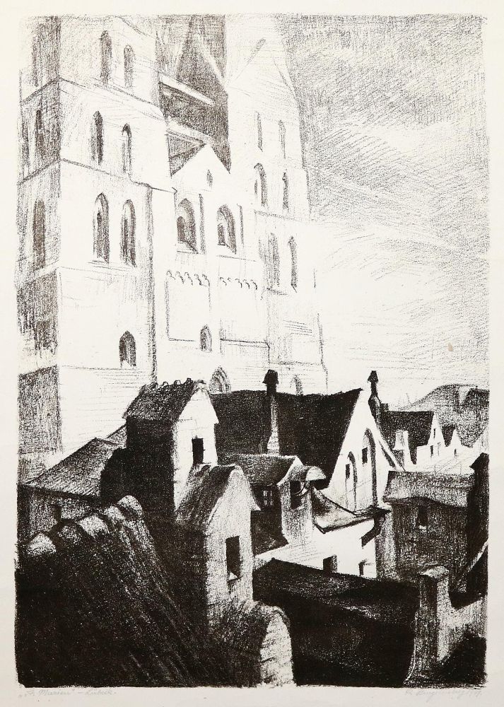 Große Abbildung Nr.5: 140-4082 Hengstenberg, Rudolf: (Künstlergraphik)