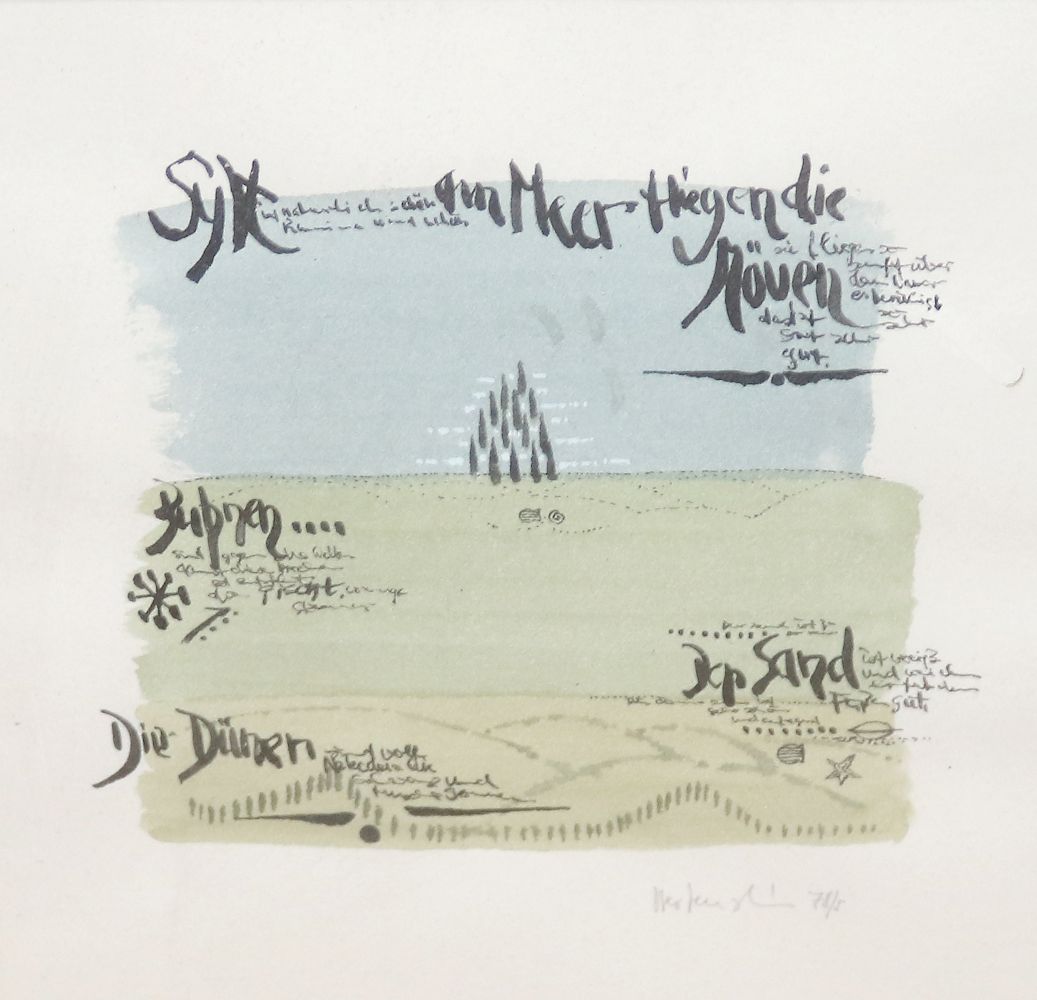 Große Abbildung Nr.4: 140-4093 Hertenstein, Axel: (Künstlergraphik)