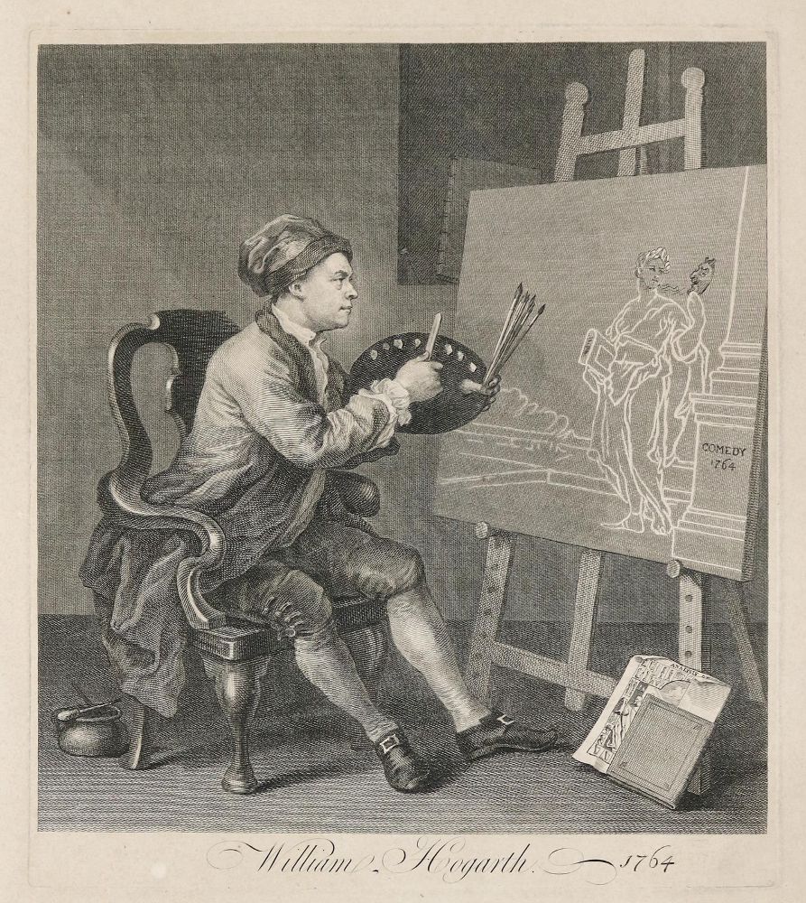 Große Abbildung Nr.1: 140-4115 Hogarth, William: (Künstlergraphik)