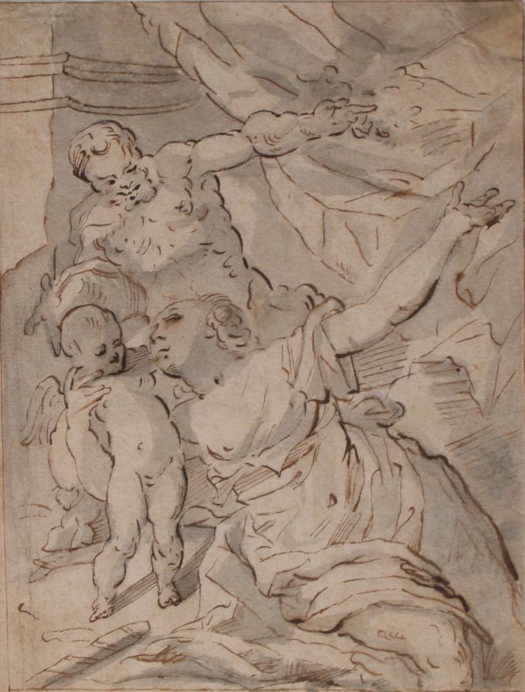 Große Abbildung Nr.1: 140-4135 Italien, 17. Jhdt.: (Künstlergraphik)