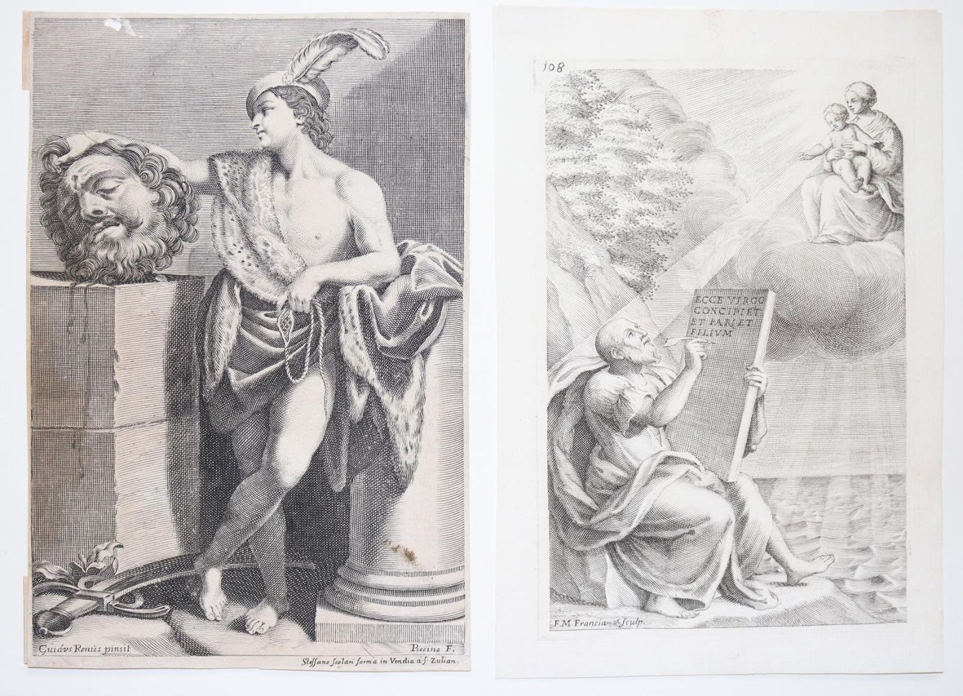Große Abbildung Nr.313: 140-4136 Italienische Meister: (Künstlergraphik)