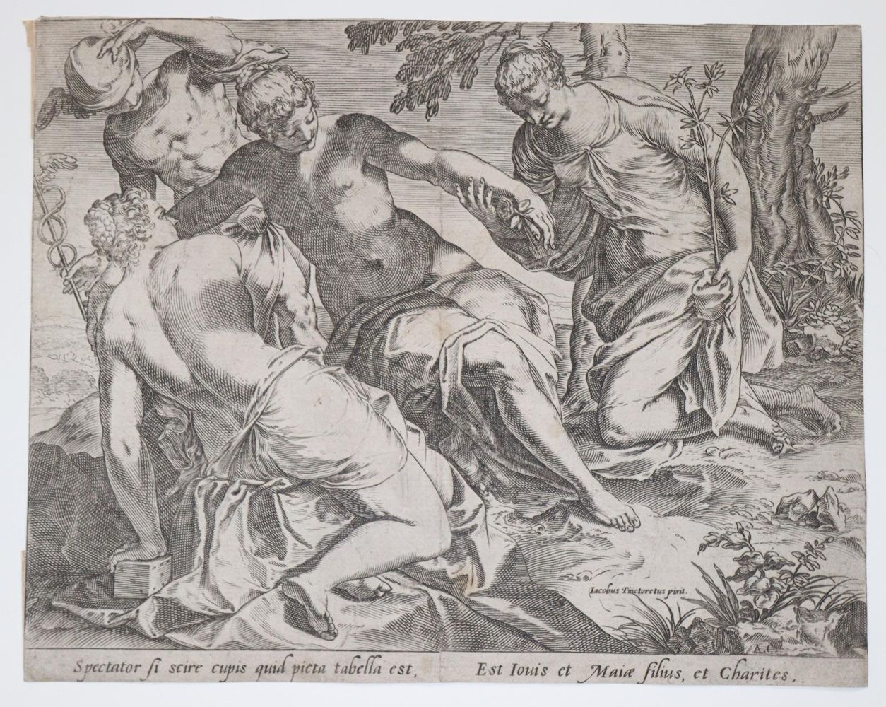 Große Abbildung Nr.324: 140-4136 Italienische Meister: (Künstlergraphik)