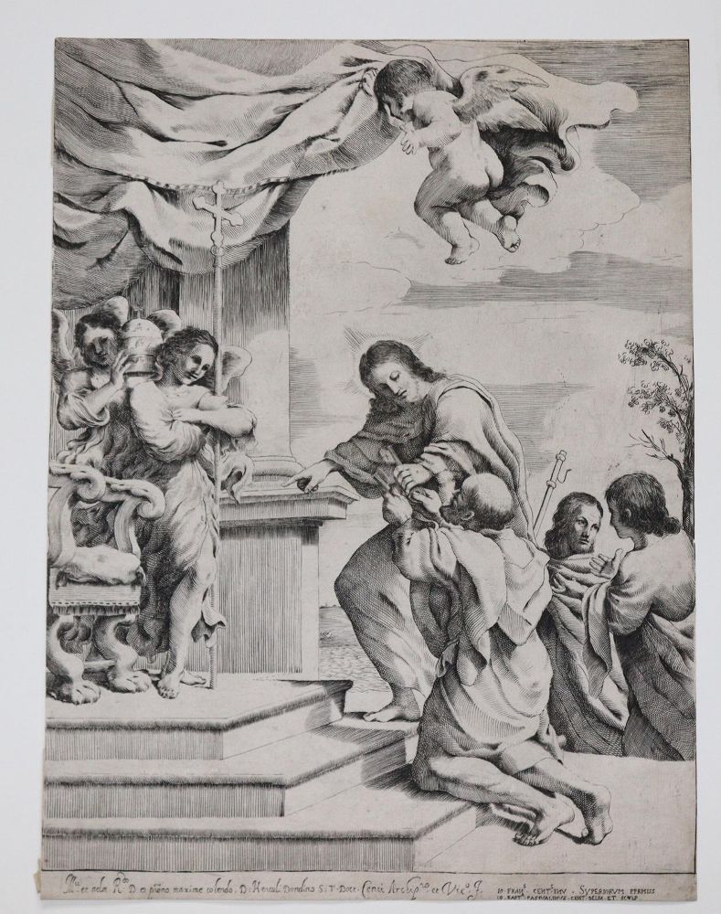 Große Abbildung Nr.335: 140-4136 Italienische Meister: (Künstlergraphik)