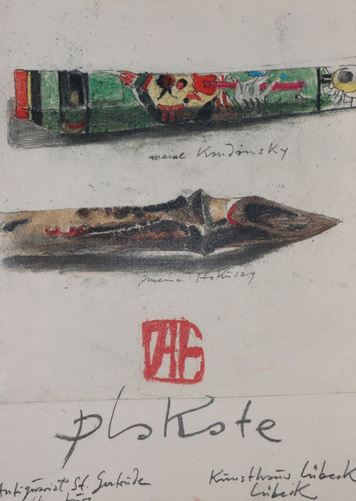 Große Abbildung Nr.22: 140-4145 Janssen, Horst: (Künstlergraphik)