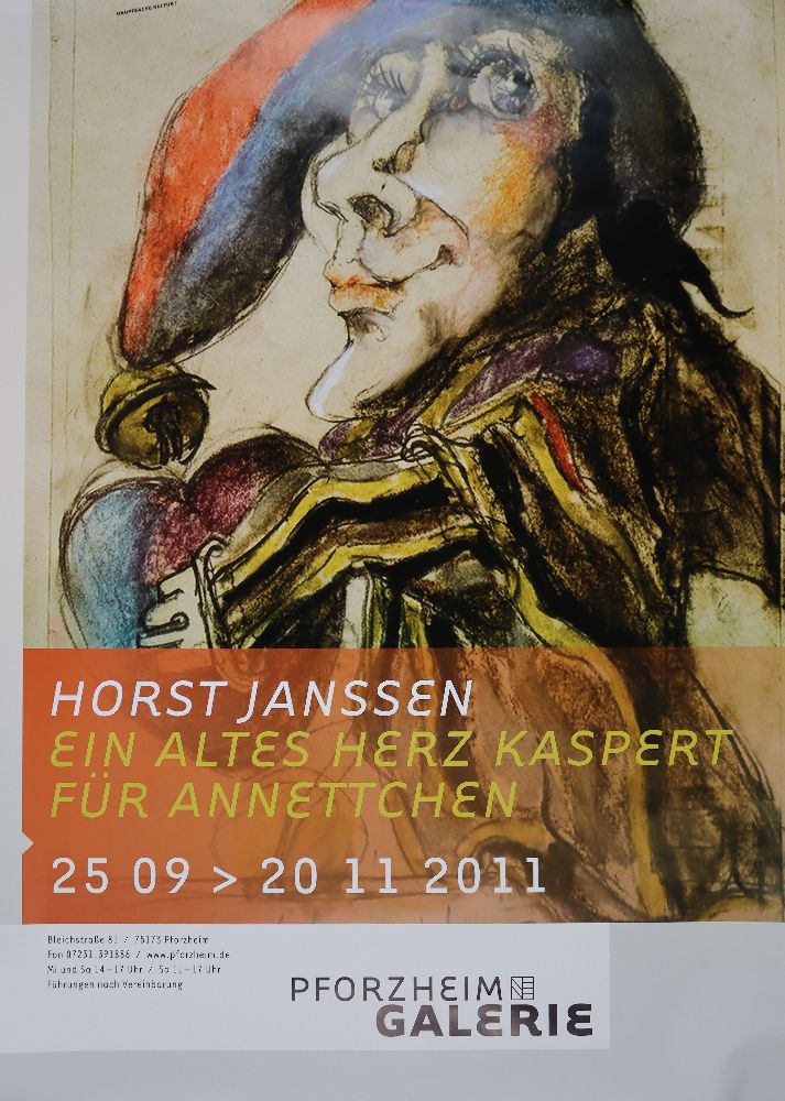 Große Abbildung Nr.25: 140-4145 Janssen, Horst: (Künstlergraphik)