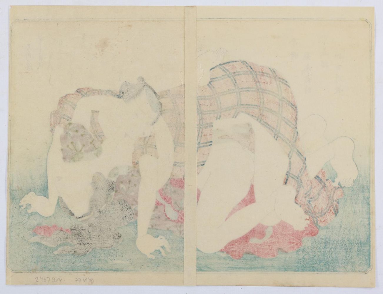 Große Abbildung Nr.2: 140-4170 Kuniyoshi, Utagawa: (Künstlergraphik, Japan, Shunga)