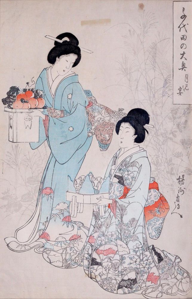 Große Abbildung Nr.2: 140-4172 Toshikata, Mizuno: (Künstlergraphik, Japan)