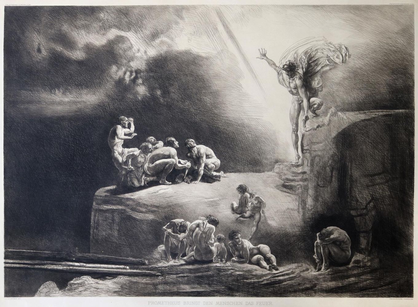 Große Abbildung Nr.1: 140-4183 Jettmar, Rudolf: (Künstlergraphik)