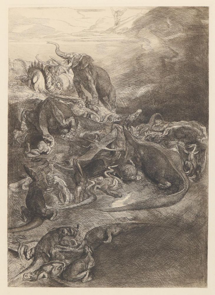 Große Abbildung Nr.1: 140-4184 Jettmar, Rudolf: (Künstlergraphik)
