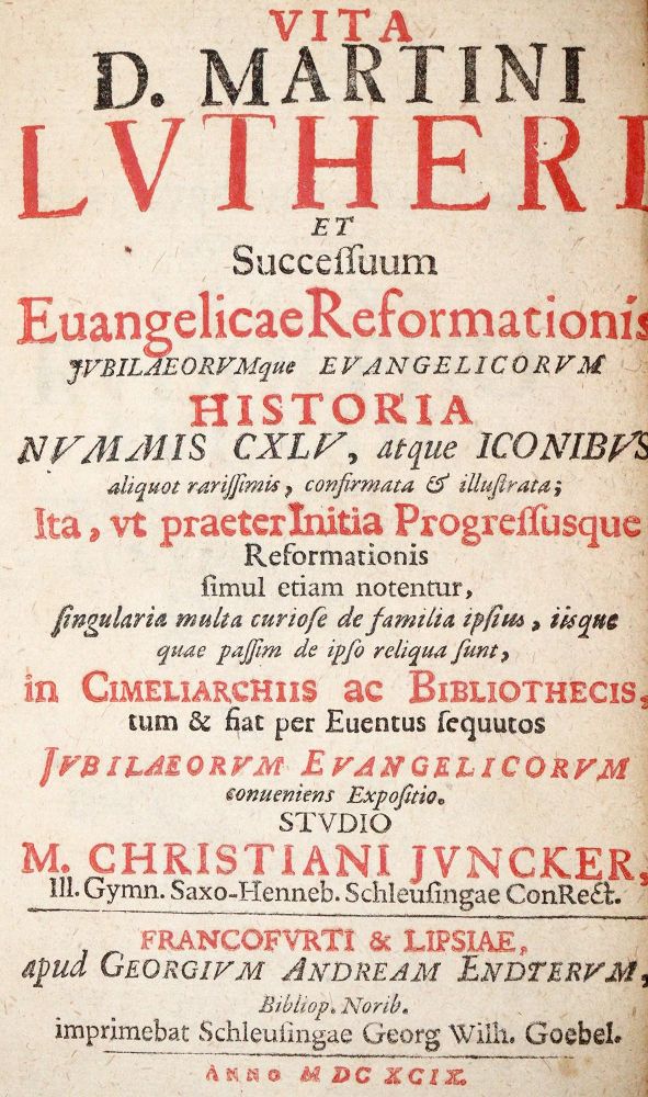 Große Abbildung Nr.1: 140-419 Juncker,C.: (Luther)