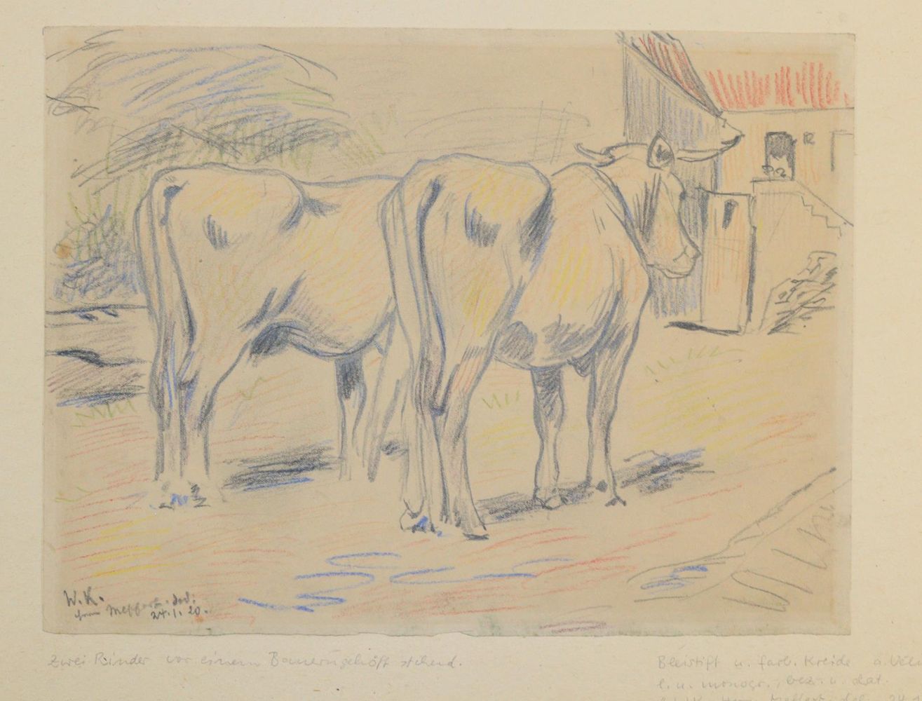 Große Abbildung Nr.6: 140-4196 Kalb, Wilhelm: (Künstlergraphik)