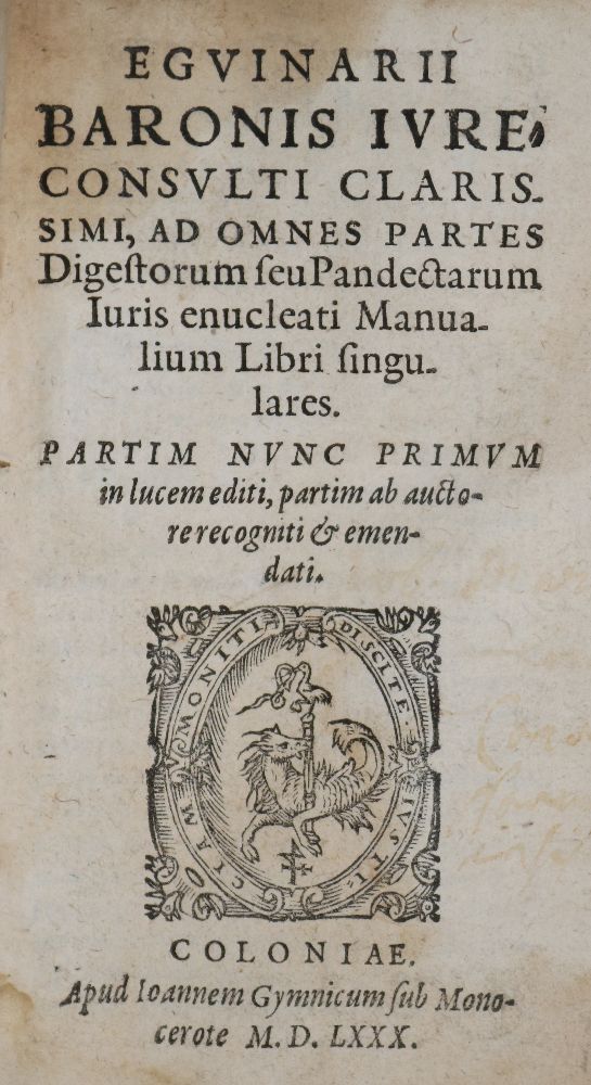 Große Abbildung Nr.1: 140-42 Baron,E.: (Alte Drucke, Handschriften und Theologie)