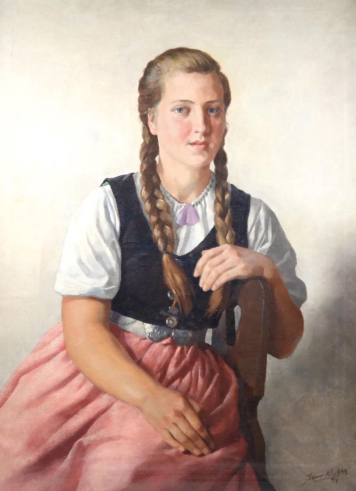 Große Abbildung Nr.1: 140-4224 Kluska, Johann: (Künstlergraphik)