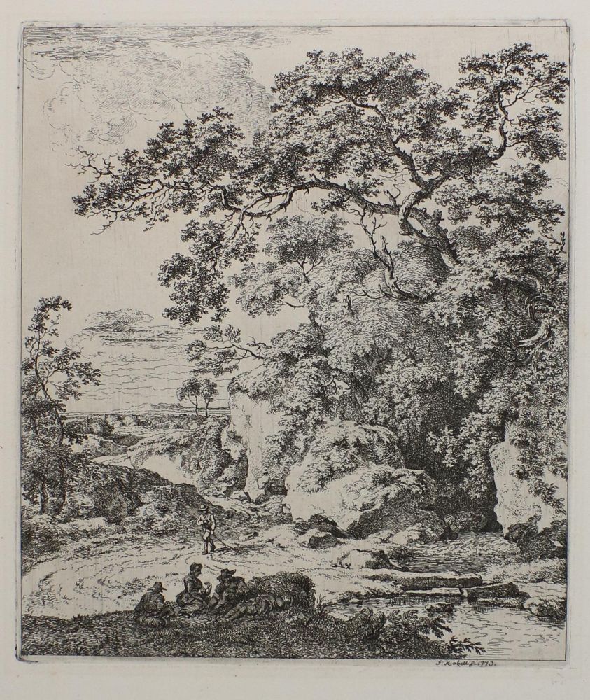 Große Abbildung Nr.201: 140-4229 Kobell, Ferdinand: (Künstlergraphik)