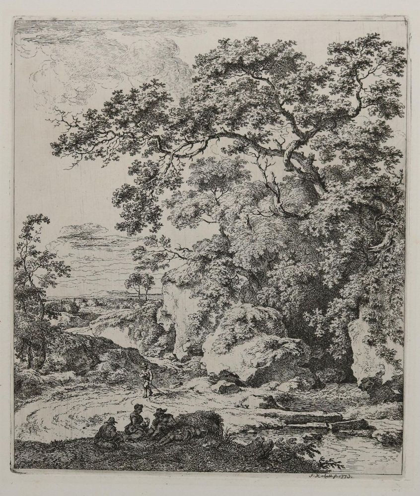 Große Abbildung Nr.202: 140-4229 Kobell, Ferdinand: (Künstlergraphik)