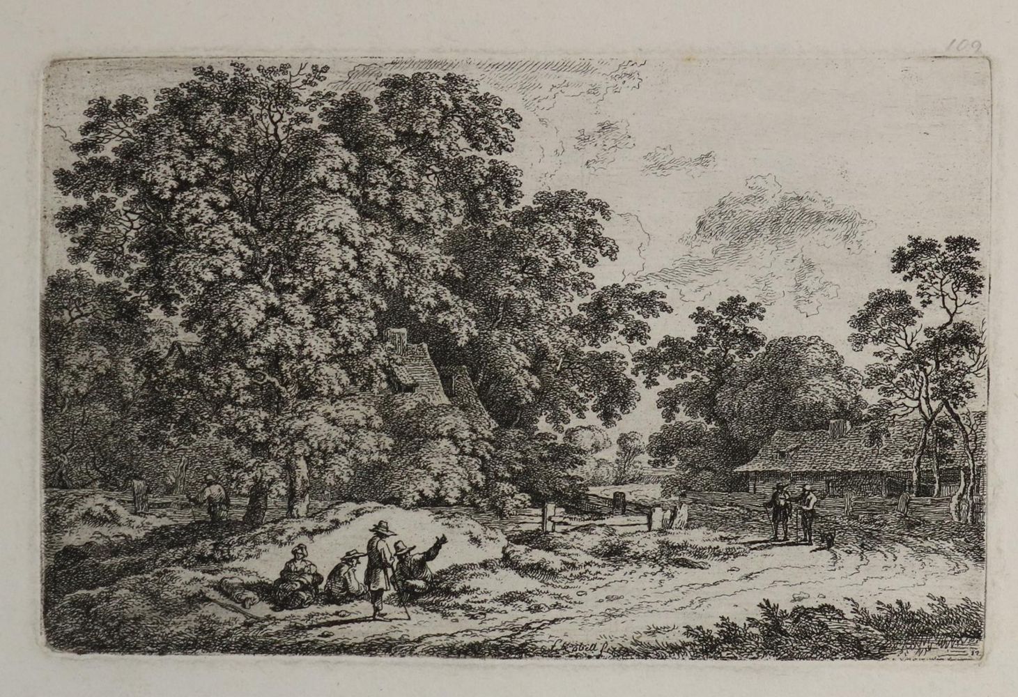 Große Abbildung Nr.204: 140-4229 Kobell, Ferdinand: (Künstlergraphik)