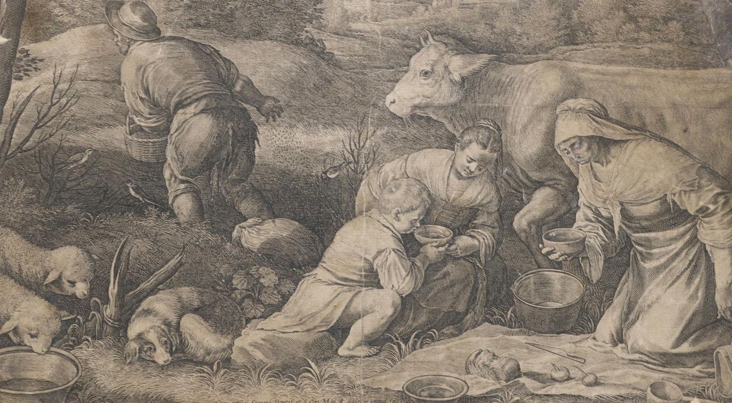 Große Abbildung Nr.1: 140-4252 Konvolut: (Künstlergraphik)