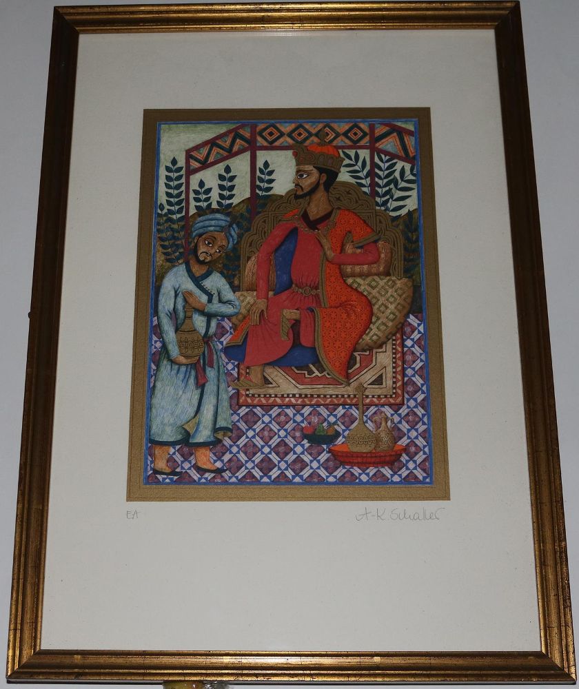Große Abbildung Nr.13: 140-4260 Konvolut: (Künstlergraphik)