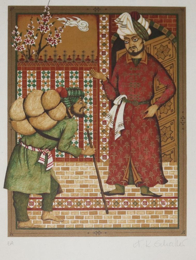 Große Abbildung Nr.4: 140-4260 Konvolut: (Künstlergraphik)