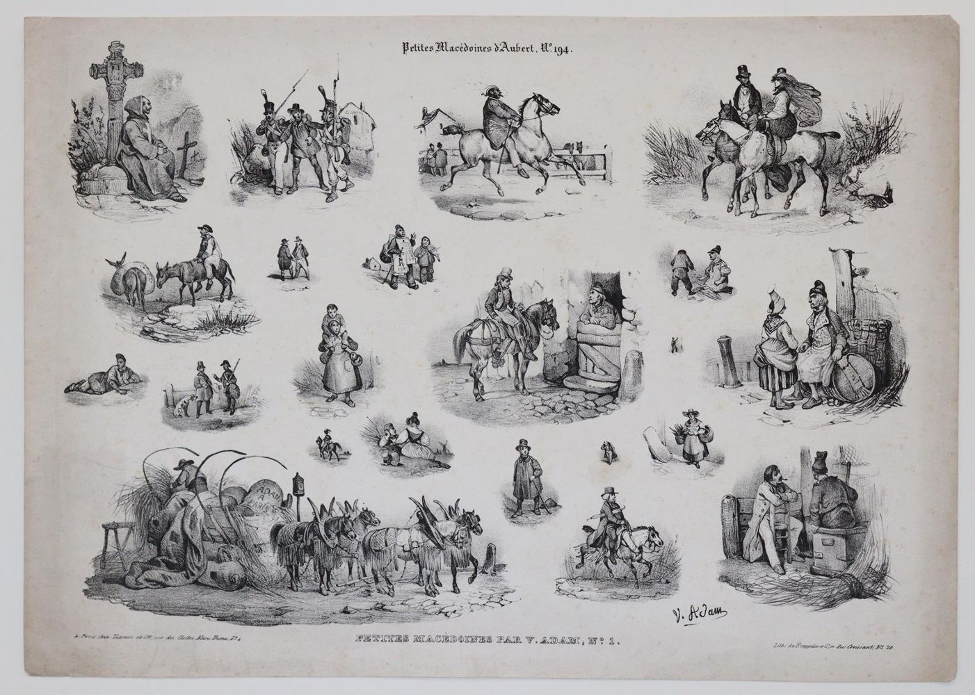 Große Abbildung Nr.315: 140-4281 Konvolut: (Künstlergraphik)