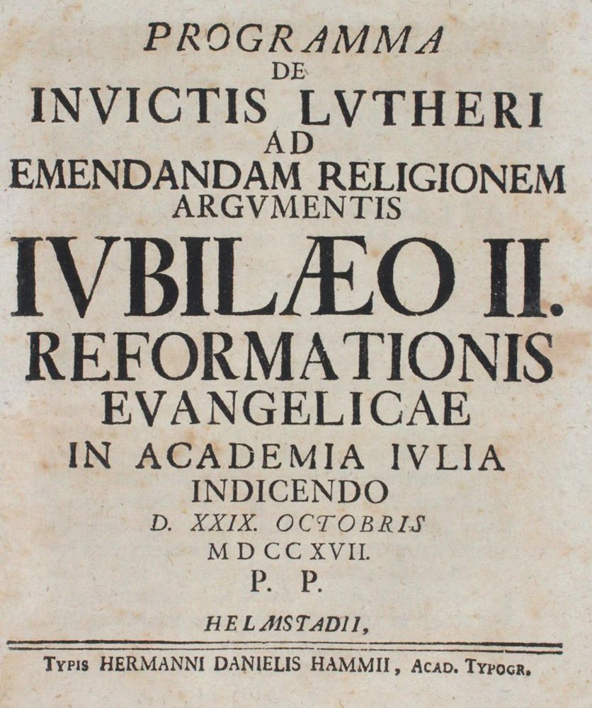 Große Abbildung Nr.1: 140-429 Programma: (Luther)