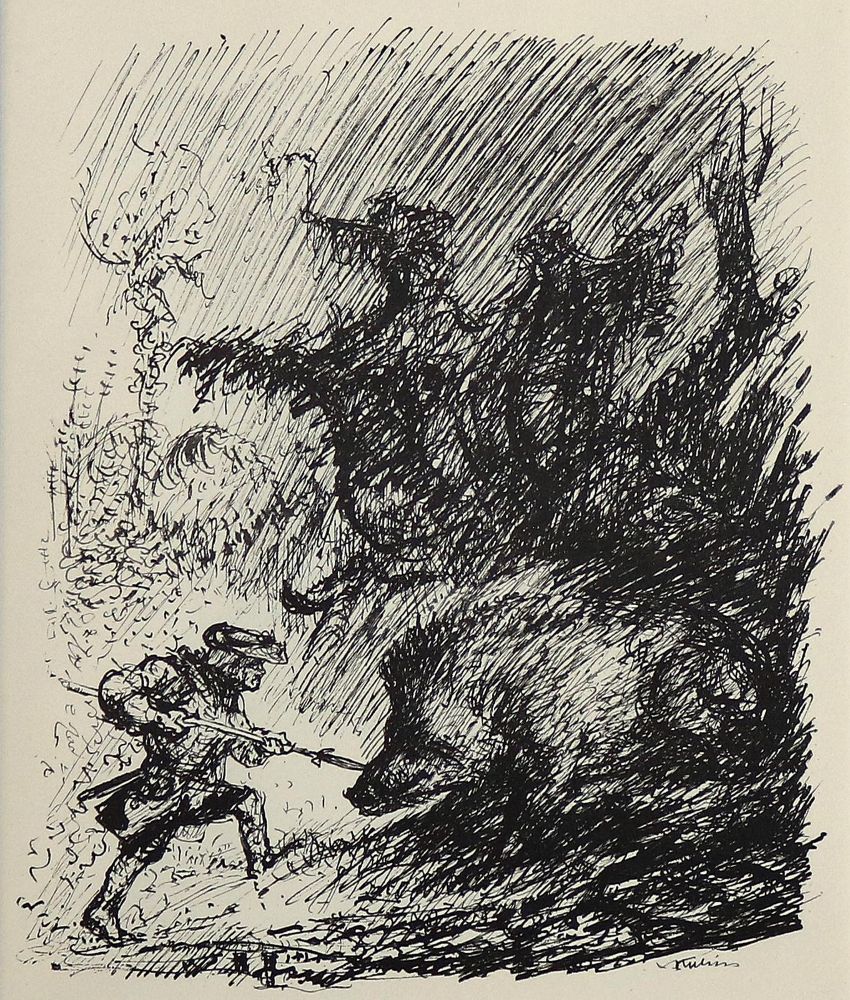 Große Abbildung Nr.4: 140-4296 Kubin, Alfred: (Künstlergraphik)