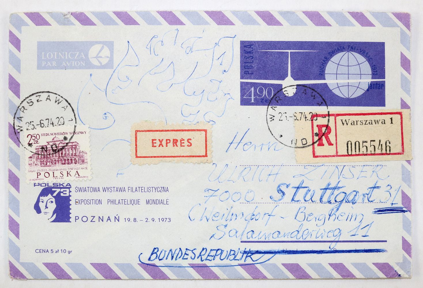 Große Abbildung Nr.3: 140-4302 Lachur, Zdzislaw: (Künstlergraphik)