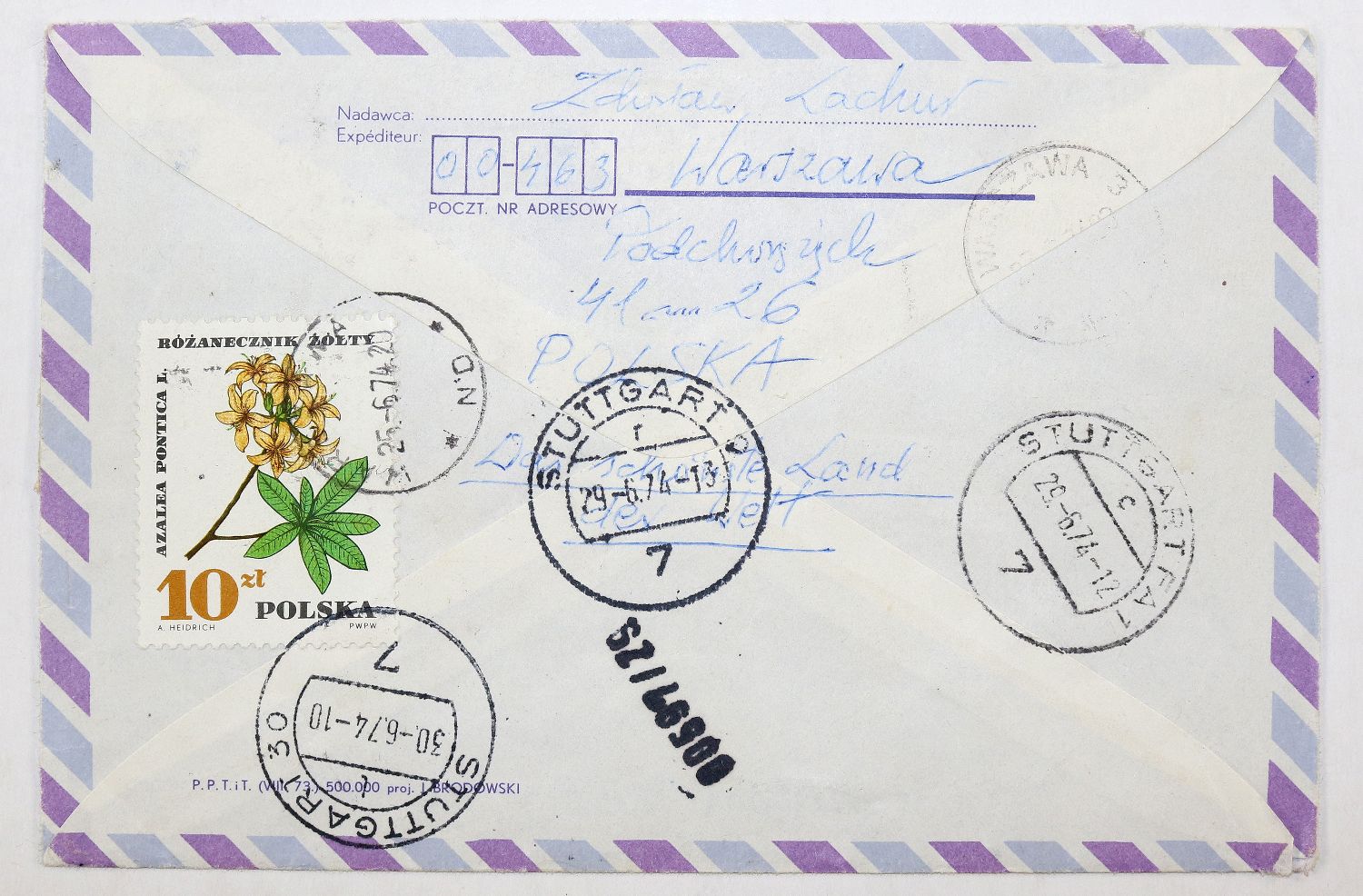 Große Abbildung Nr.4: 140-4302 Lachur, Zdzislaw: (Künstlergraphik)