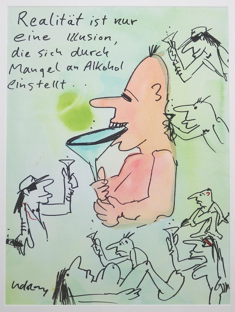 Große Abbildung Nr.1: 140-4329 Lindenberg, Udo: (Künstlergraphik)