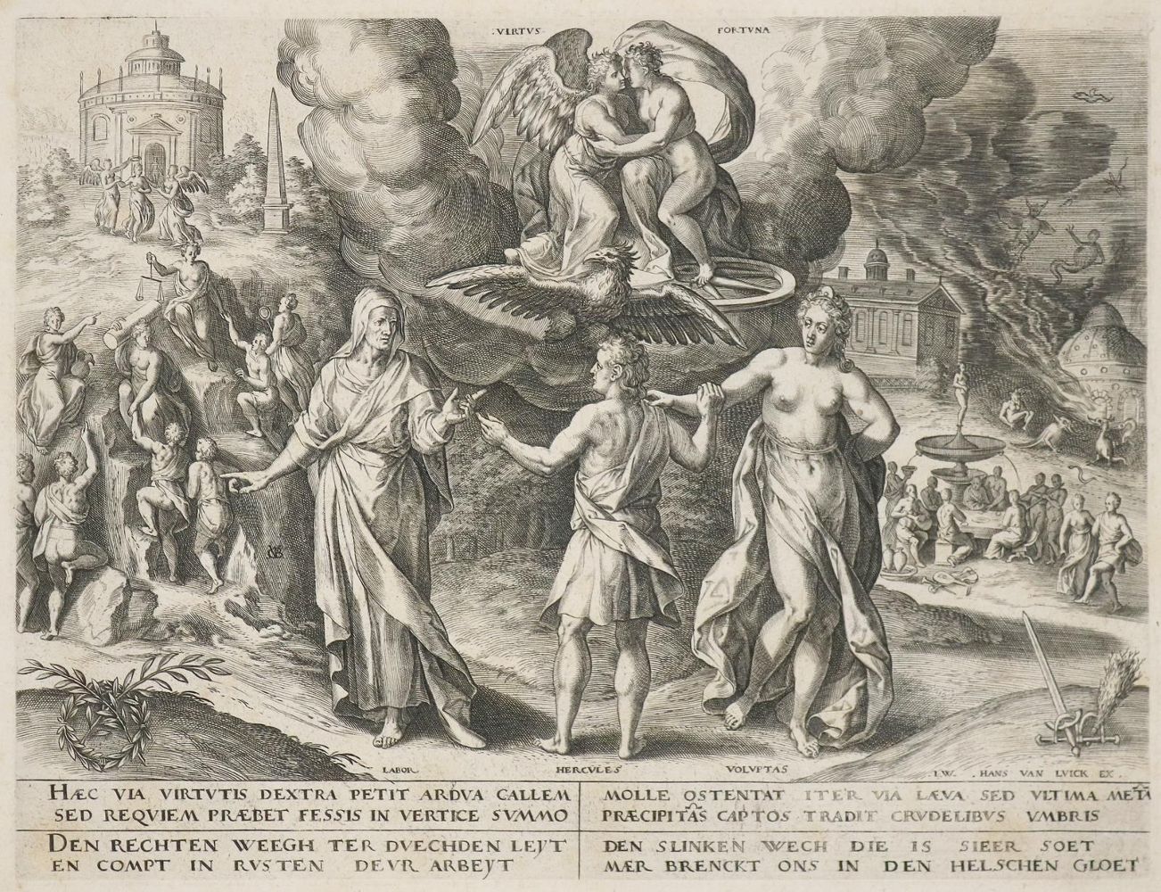 Große Abbildung Nr.1: 140-4337 Luyck, Hans van.: (Künstlergraphik)