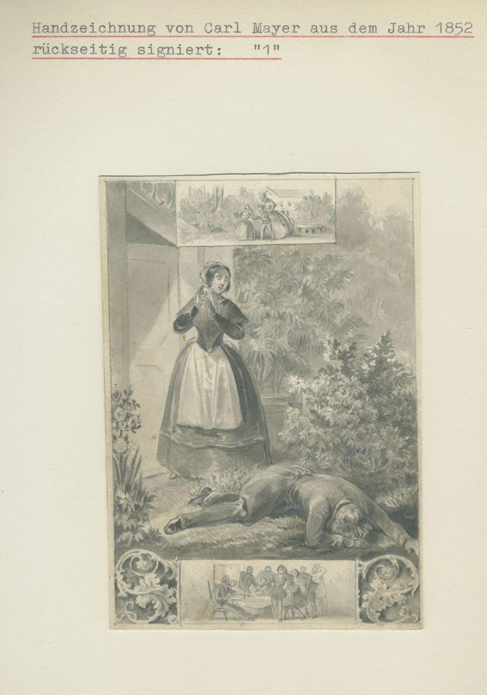 Große Abbildung Nr.2: 140-4346 Mayer, Carl: (Künstlergraphik)