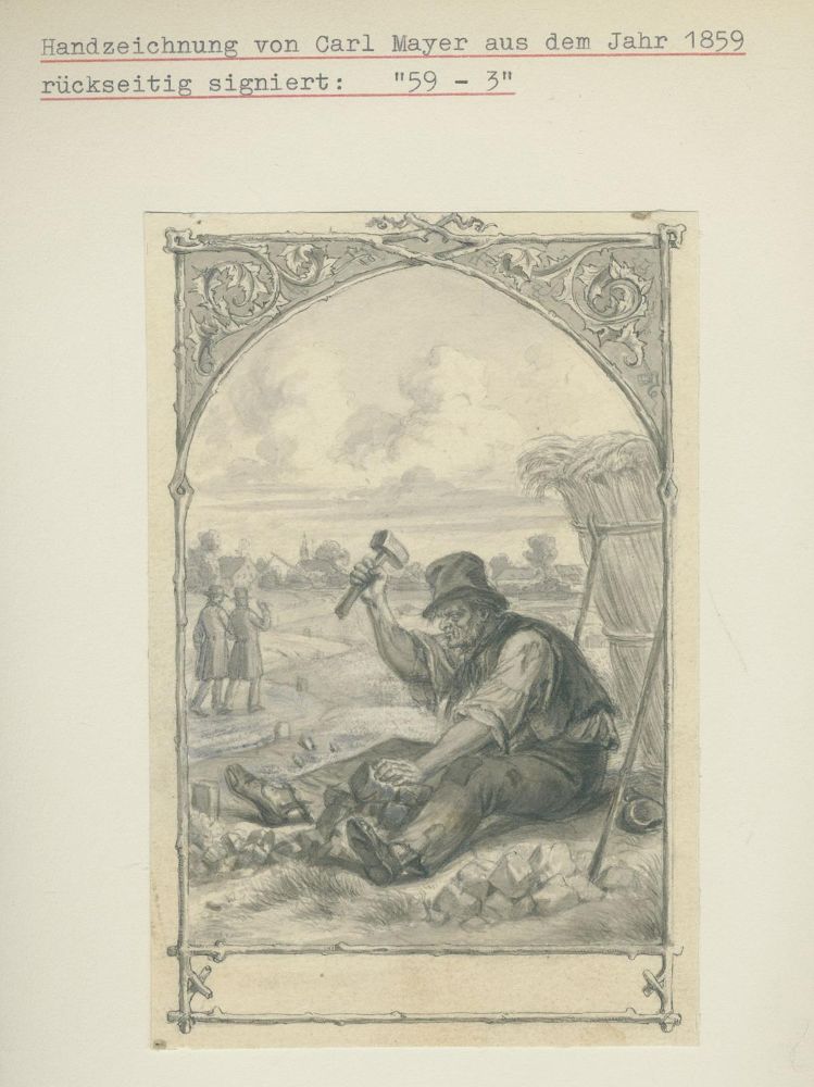 Große Abbildung Nr.9: 140-4347 Mayer, Carl: (Künstlergraphik)