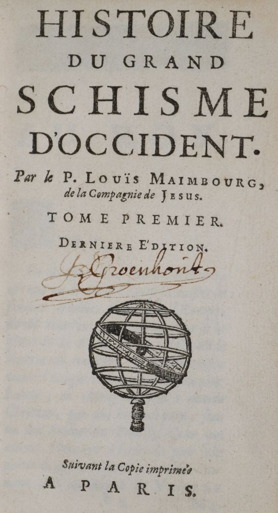 Große Abbildung Nr.1: 140-435 Maimbourg,L.: (Alte Drucke, Handschriften und Theologie)