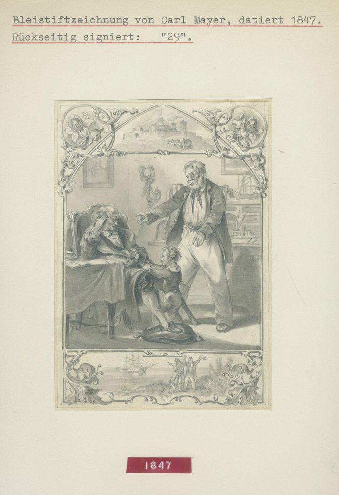Große Abbildung Nr.1: 140-4350 Mayer, Carl: (Künstlergraphik)