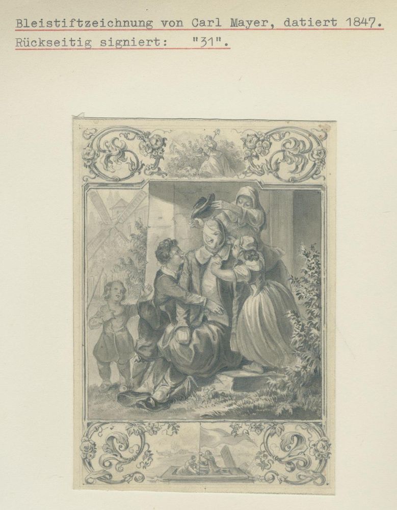 Große Abbildung Nr.6: 140-4350 Mayer, Carl: (Künstlergraphik)