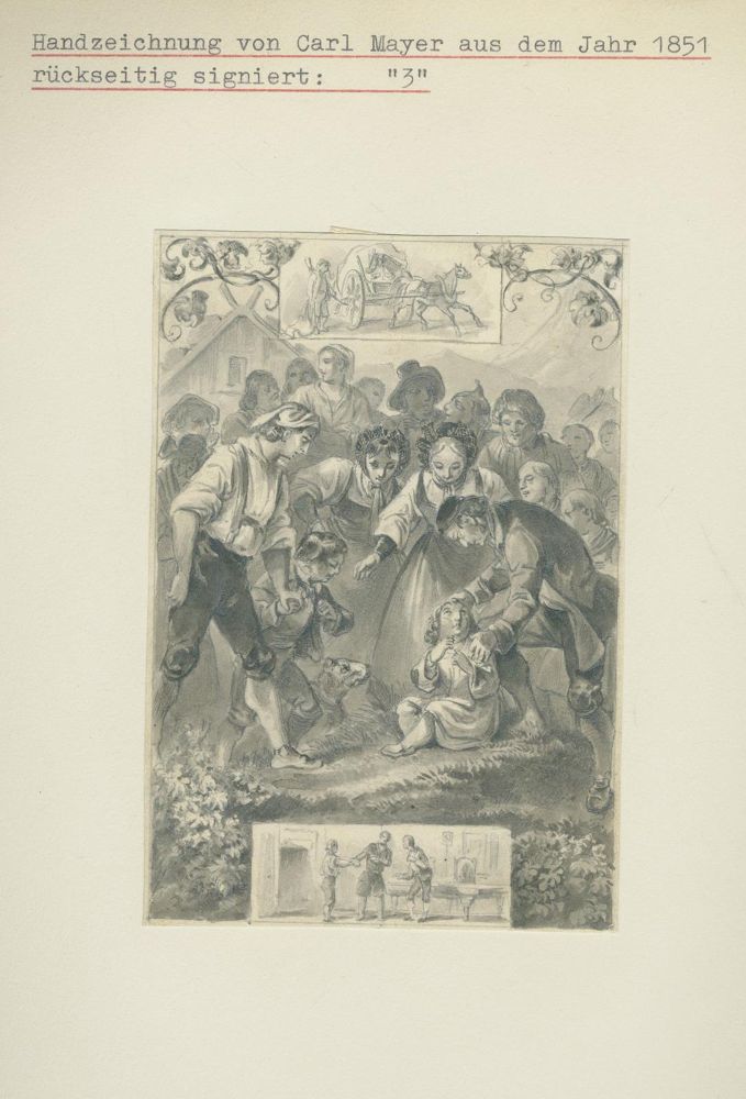 Große Abbildung Nr.7: 140-4351 Mayer, Carl: (Künstlergraphik)